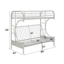  Acme Furniture Eclipse 02093WH Twin XL/Queen Futon Bunk Bed IMAGE 7