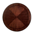  Furniture of America Round Bellagio Dining Table with Pedestal Base CM3319RT-TABLE IMAGE 3