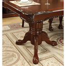  Furniture of America Georgetown Dining Table with Pedestal Base CM3222T-TABLE IMAGE 7