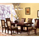  Furniture of America St. Nicholas I Dining Table with Pedestal Base CM3224T-TABLE IMAGE 2