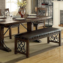  Furniture of America Paulina Dining Table with Pedestal Base CM3465T IMAGE 4