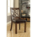  Furniture of America Paulina Dining Table with Pedestal Base CM3465T IMAGE 5