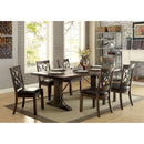  Furniture of America Paulina Dining Table with Pedestal Base CM3465T IMAGE 9