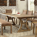  Furniture of America Gianna Dining Table with Trestle Base CM3829T-TABLE IMAGE 2