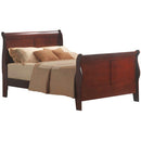  Acme Furniture Louis Philippe III 19528F Sleigh Bed IMAGE 1