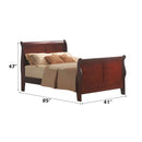  Acme Furniture Louis Philippe III 19530T Twin Bed IMAGE 4