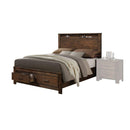  Size_Queen -- Merrilee 21680Q Queen Bed with Storage IMAGE 1