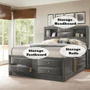  Size_Queen -- Ireland 22700Q Queen Bed with Storage IMAGE 12