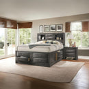  Size_Queen -- Ireland 22700Q Queen Bed with Storage IMAGE 8