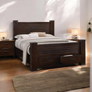 Acme Furniture Panang Queen Poster Bed with Storage 23370Q IMAGE 1