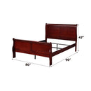  Size_King -- Louis Philippe 23747EK EK Bed IMAGE 6
