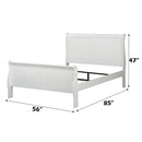  Size_Full -- Louis Philippe 23840F Full Bed IMAGE 4