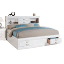  Acme Furniture Louis Philippe III King Bookcase Bed with Storage 24487EK IMAGE 1