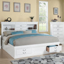  Acme Furniture Louis Philippe III King Bookcase Bed with Storage 24487EK IMAGE 2