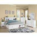  Acme Furniture Louis Philippe III King Bookcase Bed with Storage 24487EK IMAGE 4