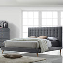  Acme Furniture Valda King Upholstered Platform Bed 24517EK IMAGE 2