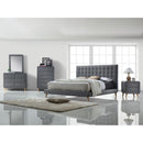  Acme Furniture Valda King Upholstered Platform Bed 24517EK IMAGE 3
