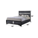  Size_Queen -- Naima 25900Q Queen Bed with Storage IMAGE 7
