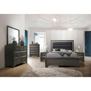  Size_King -- Acme Furniture Carine II Upholstered Panel Bed IMAGE 2