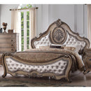  Size_California King -- Acme Furniture Ragenardus Upholstered Panel Bed IMAGE 1
