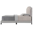  Acme Furniture Garresso Queen Upholstered Platform Bed 26340Q IMAGE 3