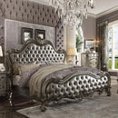  Size_California King -- Acme Furniture Versailles II Upholstered Panel Bed IMAGE 1