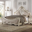 Acme Furniture Ragenardus Queen Upholstered Panel Bed 27010Q IMAGE 1
