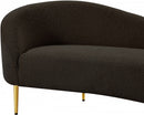 Meridian Ritz Boucle Fabric Upholstered 2PC Sofa & Loveseat