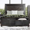  Size_Queen -- Furniture of America Argyros Panel Bed IMAGE 1