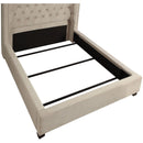  Furniture of America Cayla California King Upholstered Bed CM7779IV-CK-BED IMAGE 2