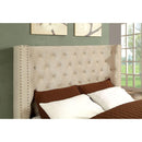  Furniture of America Cayla California King Upholstered Bed CM7779IV-EK-BED IMAGE 3