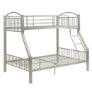 Acme Furniture Cayelynn 37380SI Twin/Full Bunk Bed IMAGE 1