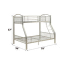  Acme Furniture Cayelynn 37380SI Twin/Full Bunk Bed IMAGE 5