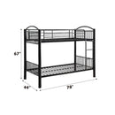  Acme Furniture Cayelynn 37385BK Twin/Twin Bunk Bed IMAGE 6