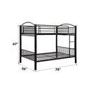  Acme Furniture Cayelynn 37390BK Full/Full Bunk Bed IMAGE 5