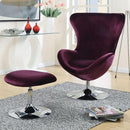  Furniture of America Eloise CM-AC6841 Chair w/ Ottoman IMAGE 1