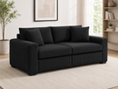 HH1123 Black - Sofa & Loveseat Set