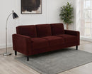 Ruth 511211 2pc Rust Sofa Chair Set