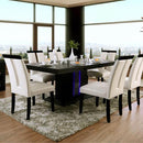  Furniture of America Evangeline Dining Table with Pedestal Base CM3394T IMAGE 3