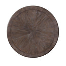  Furniture of America Round Arcadia Dining Table with Pedestal Base CM3150RT IMAGE 4