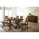  Furniture of America Woodworth CM3114SC-2PK Padded Side Chair IMAGE 2