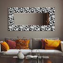 Intertwine 72x36 Reverse Printed Tempered Art Glass 60x20 TAM-EAD9001