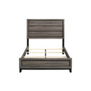 Size_King -- Watson 212421KE Wood Eastern King Panel Bed - Grey Oak IMAGE 4