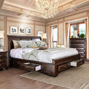  Color_Brown Cherry  Size_California King  -- Brandt CM7302CH-CK California King Bed IMAGE 3