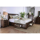  Color_Brown Cherry  Size_Queen  -- Brandt CM7302CH-Q Queen Bed IMAGE 4
