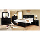  Furniture of America Castor Dresser Mirror CM7590BK-M IMAGE 4