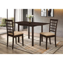  Coaster Furniture Kelso 190821 Rectangular 52-inch Extension Dining Table - Cappuccino IMAGE 7