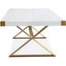  TOV Furniture Adeline Dining Table with Trestle Base TOV-G5496 IMAGE 3
