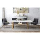  TOV Furniture Adeline Dining Table with Trestle Base TOV-G5496 IMAGE 5