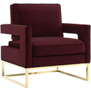  TOV Furniture Avery Stationary Fabric Accent Chair TOV-A110 IMAGE 1